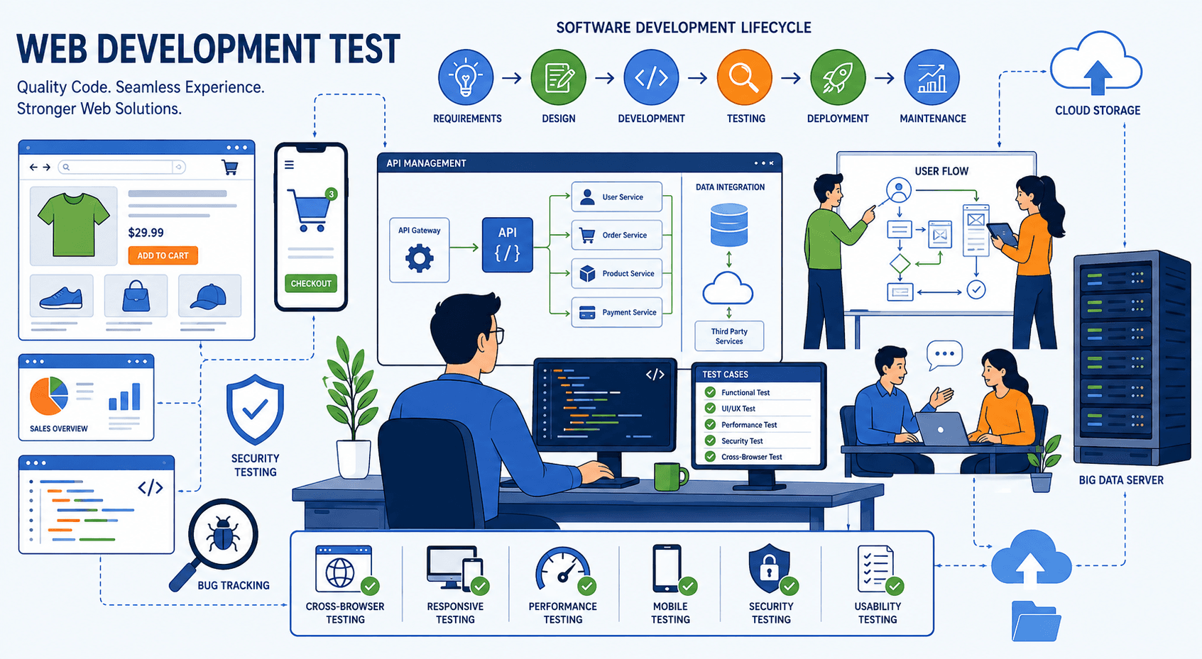 Web Development test