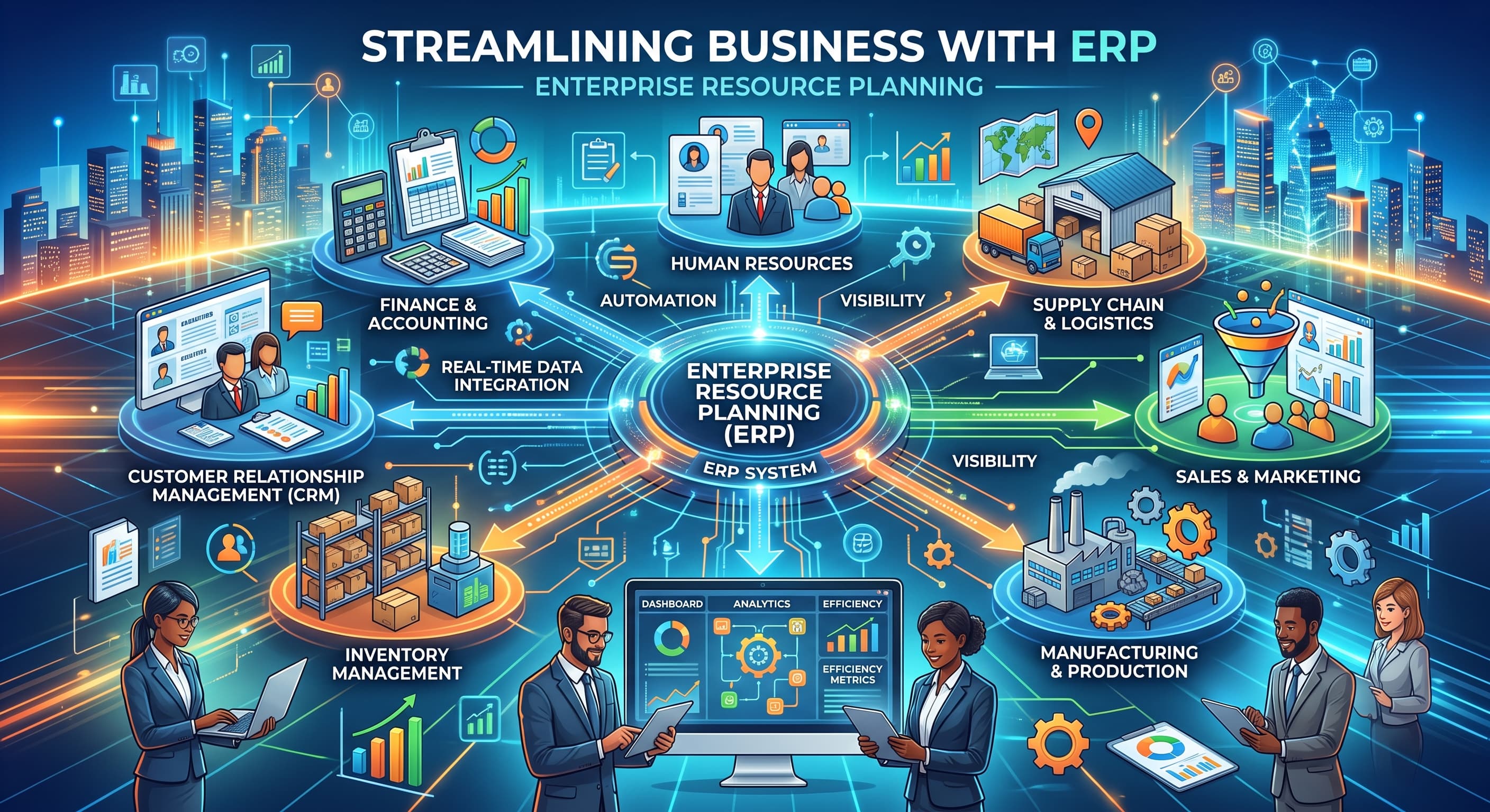Enterprise Resource Planning (ERP): Streamline Your Business with Smarter Management
